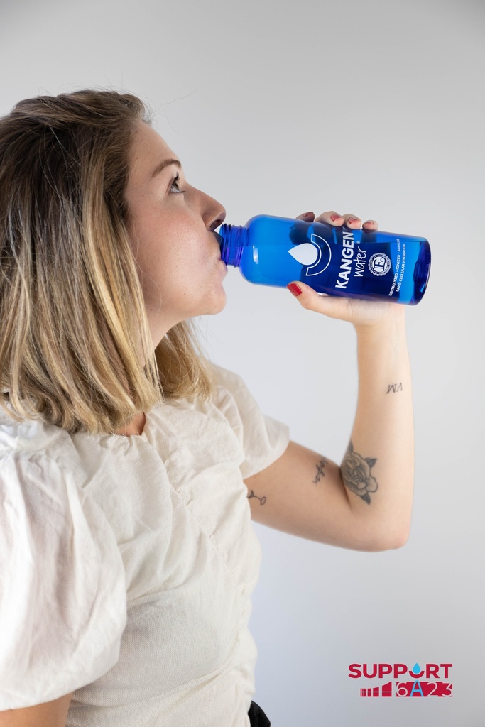 Botella Tritán con logo Kangen Water 500ml.