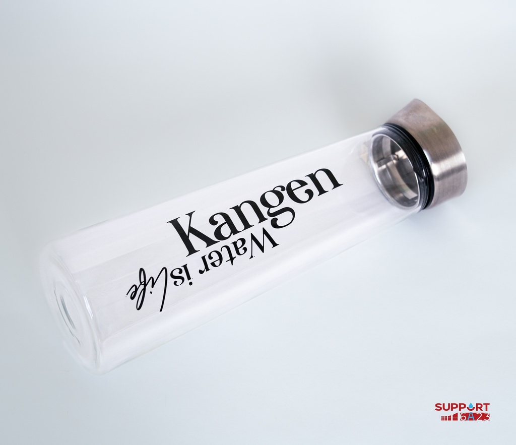 Jarra de cristal borosilicato transparente 1 litro.