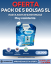 OFERTA Pack de 5 Bolsas de 5 Litros Personalizada KANGEN_K8