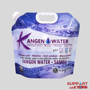 Pack de 5 Bolsas de 5 Litros personalizadas KANGEN color LILA.﻿