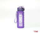 Botella morada de tritán mate KANGEN pH 9.5 apertura Clip 600ml.
