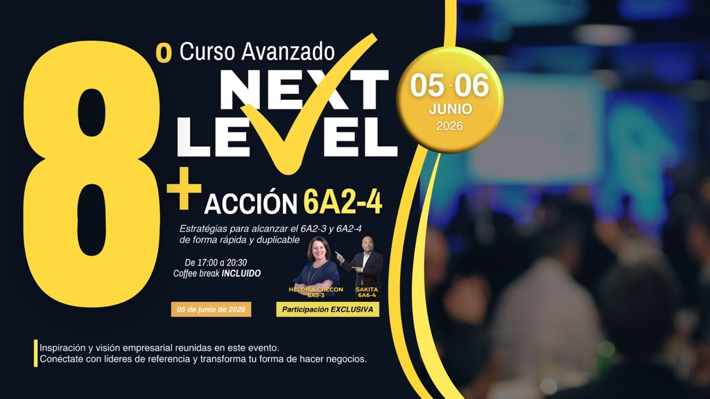 Pack 1 Entrada Acción 6A2-4 + 1 Entrada 8º Curso Avanzado Nextlevel Mentor6A2-3